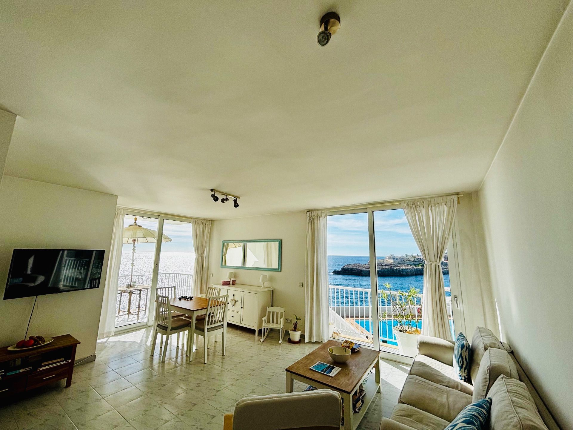 Living room of Flat for sale in Felanitx  with Air Conditioner and Heating