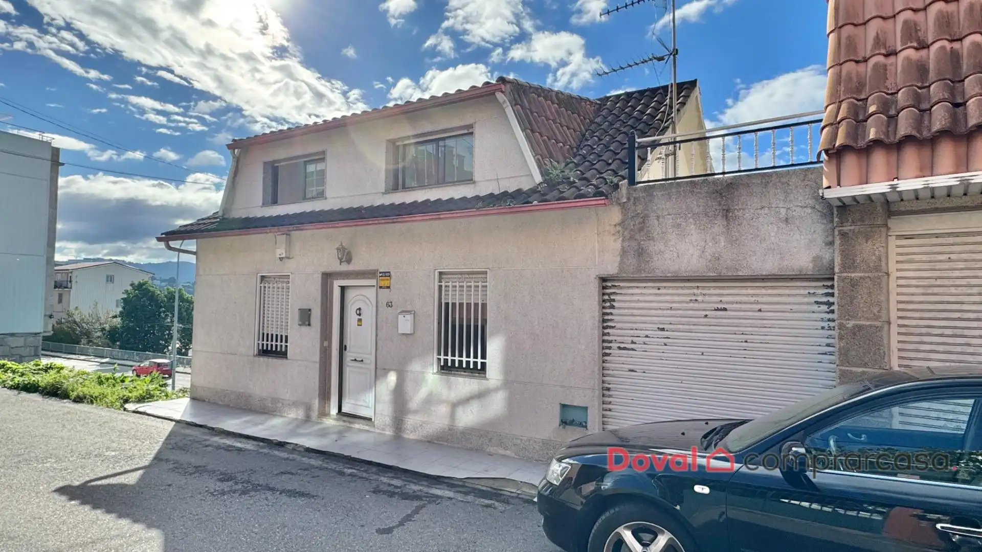 Exterior view of Houses for sale in Vigo   with Heating, Private garden and Parquet flooring
