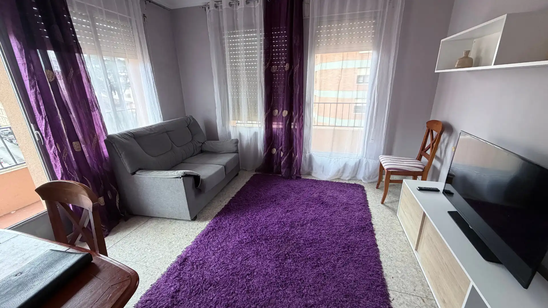 Sala de estar de Piso en venta en Calatayud con Calefacción, Terraza y Balcón