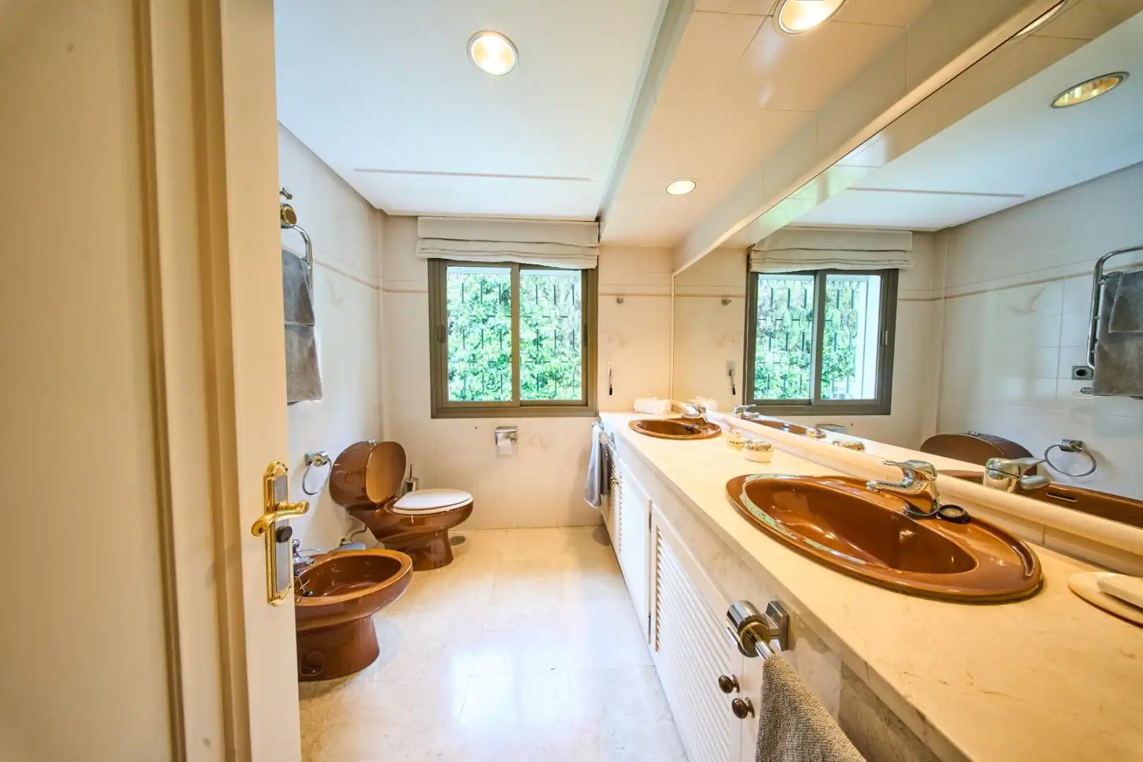 Baño de Casa o chalet en venta en Marbella con Aire acondicionado, Calefacción y Jardín privado