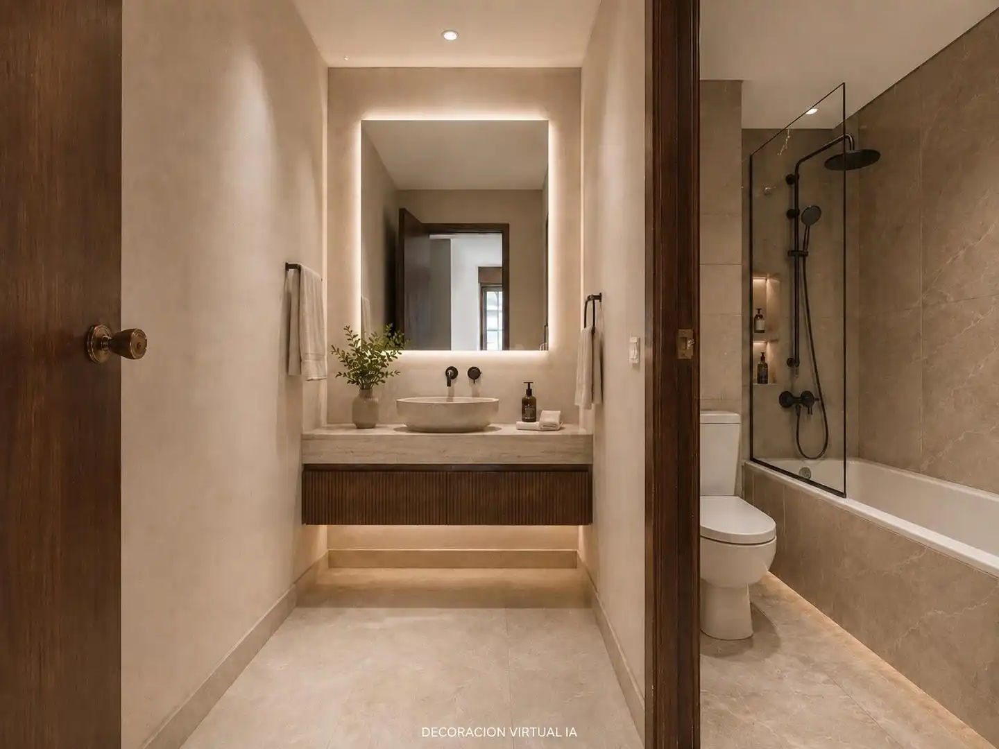 Baño de Apartamento en venta en Madrid con Calefacción