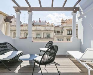 Terrassa de Apartament per a compartir en  Barcelona Capital amb Aire condicionat, Calefacció i Terrassa