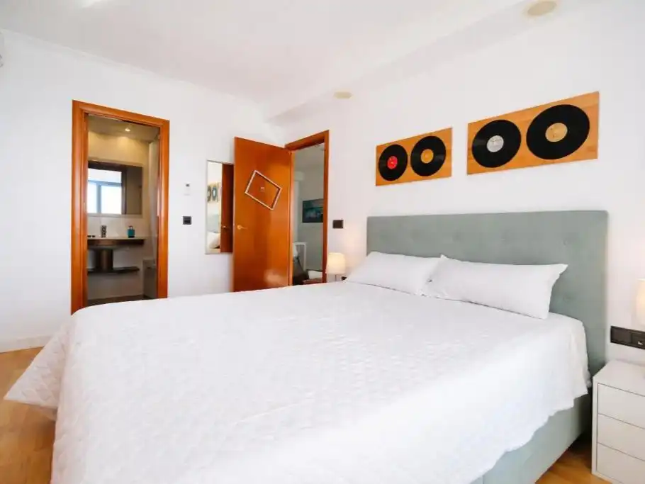 Bedroom of Flat for rent in Altea  with Air Conditioner, Terrace and Balcony
