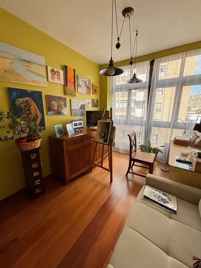 Sala de estar de Piso en venta en Las Palmas de Gran Canaria con Aire acondicionado y Piscina