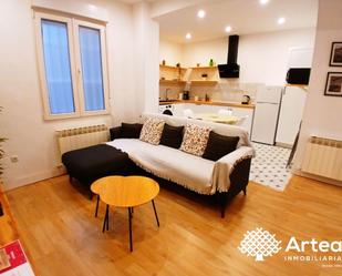 Living room of Flat for sale in Bilbao   with Heating, Private garden and Swimming Pool