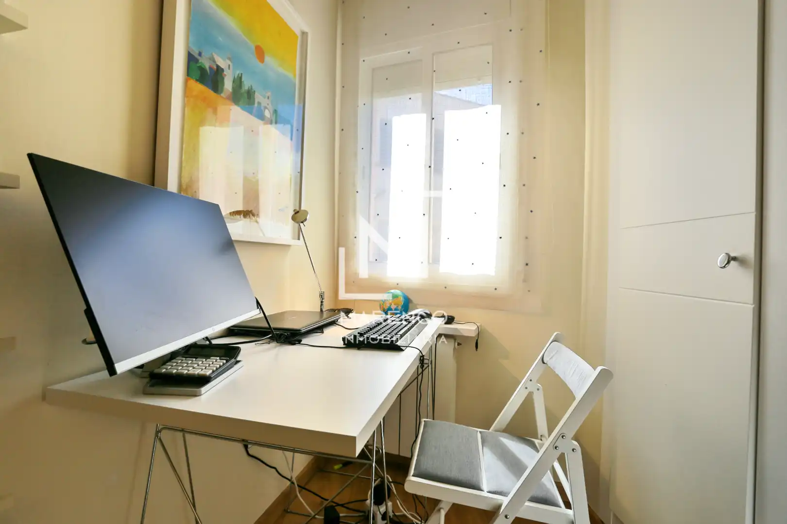 Wohnung zur Miete in Sitges mit Klimaanlage, Heizung und Parkett