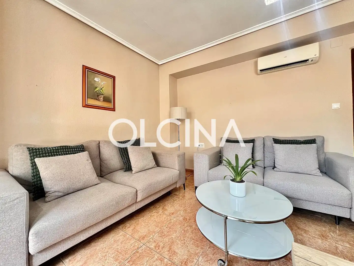 Sala de estar de Piso en venta en Ibi con Aire acondicionado y Calefacción