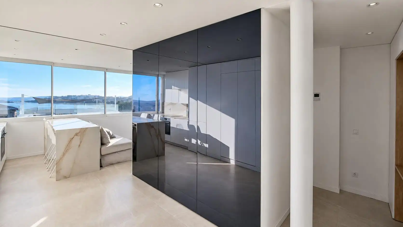 Wohnzimmer von Loft zum Verkauf in  Palma de Mallorca mit Klimaanlage