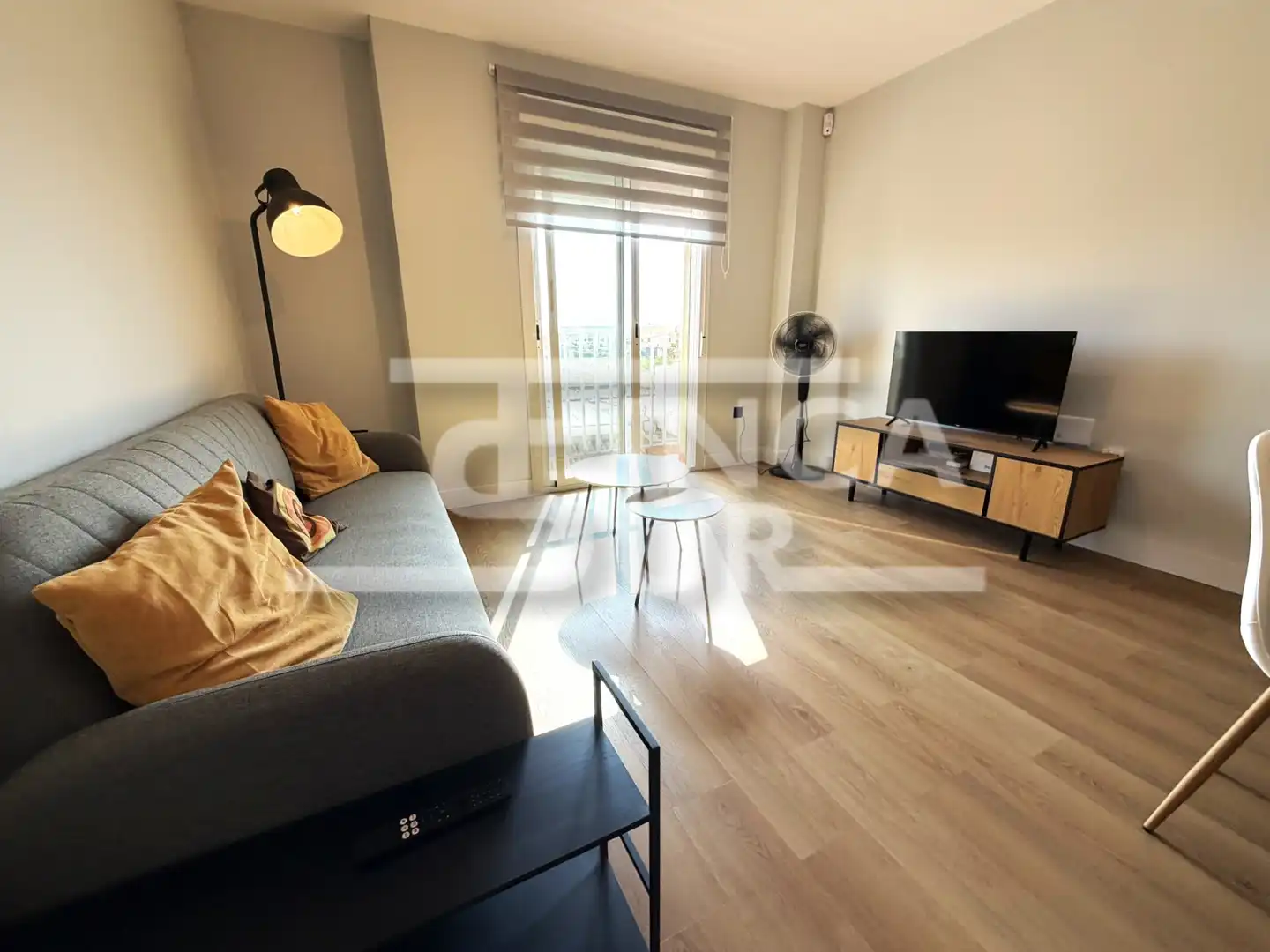 Sala de estar de Apartamento en venta en Roquetas de Mar con Amueblado, Horno y Lavadora