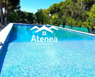 Swimming pool of House or chalet for sale in  Albacete Capital  with Air Conditioner, Heating and Private garden