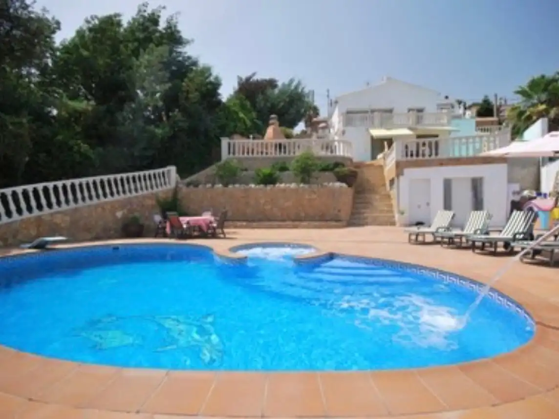 Swimming pool of Houses for sale in Lloret de Mar  with Air Conditioner, Heating and Private garden