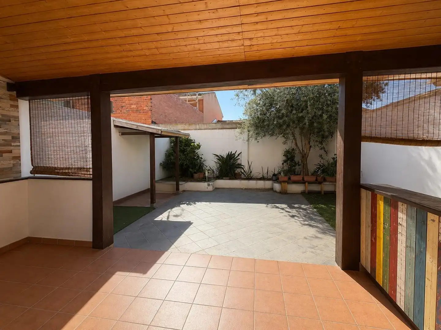 Terrassa de Casa adosada en venda en San Martín de la Vega amb Aire condicionat, Calefacció i Moblat