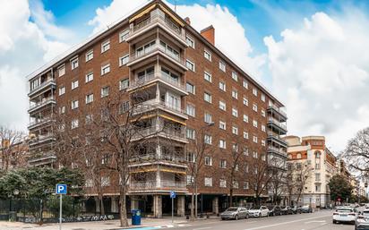 Exterior view of Flat for sale in  Madrid Capital  with Air Conditioner, Heating and Terrace