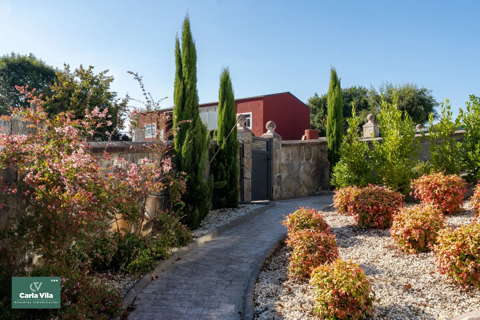 Exterior view of Houses for sale in Lugo  with Heating, Private garden and Parquet flooring