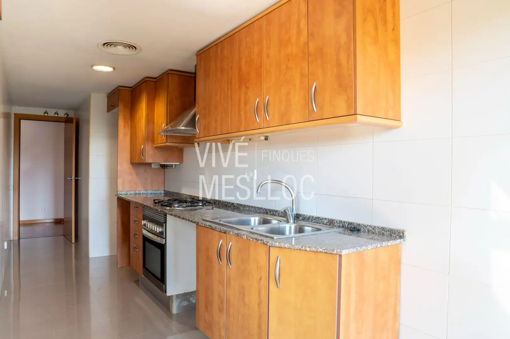 Kitchen of Flat for sale in El Masnou  with Heating, Terrace and Storage room
