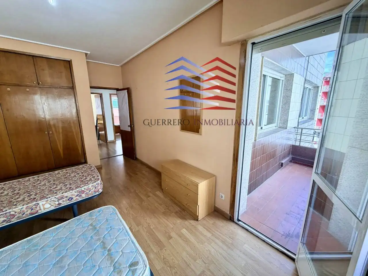 Schlafzimmer von Wohnung zur Miete in Ourense Capital  mit Heizung, Möbliert und Balkon