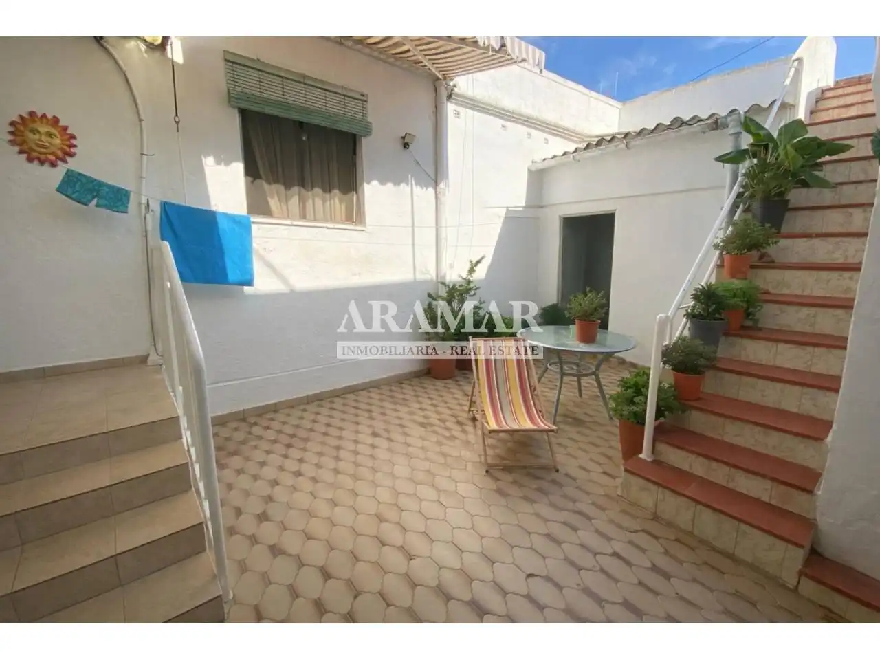Terraza de Casa o chalet en venta en Pego con Jardín privado, Terraza y Amueblado