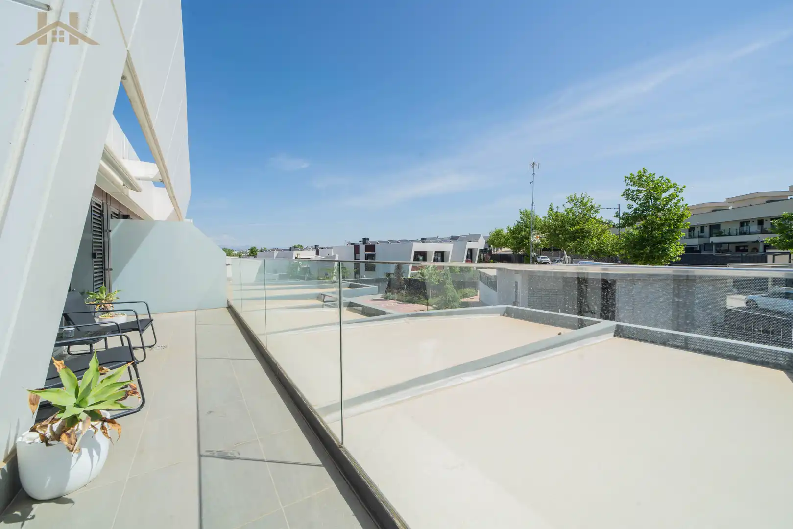 Terrassa de Casa o xalet en venda en Boadilla del Monte amb Calefacció, Jardí privat i Parquet