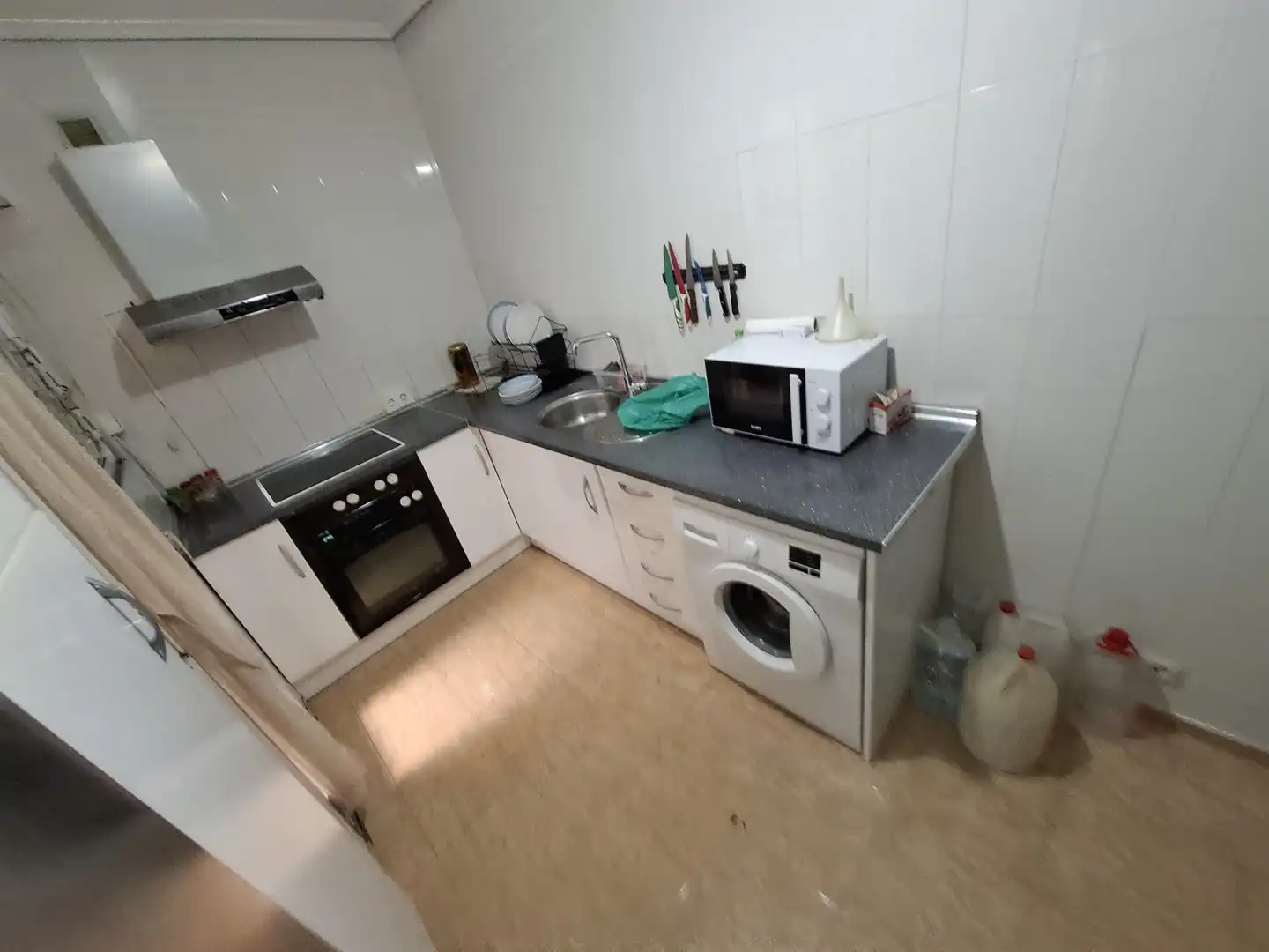 Kitchen of Flat for sale in  Logroño  with Heating, Parquet flooring and Terrace