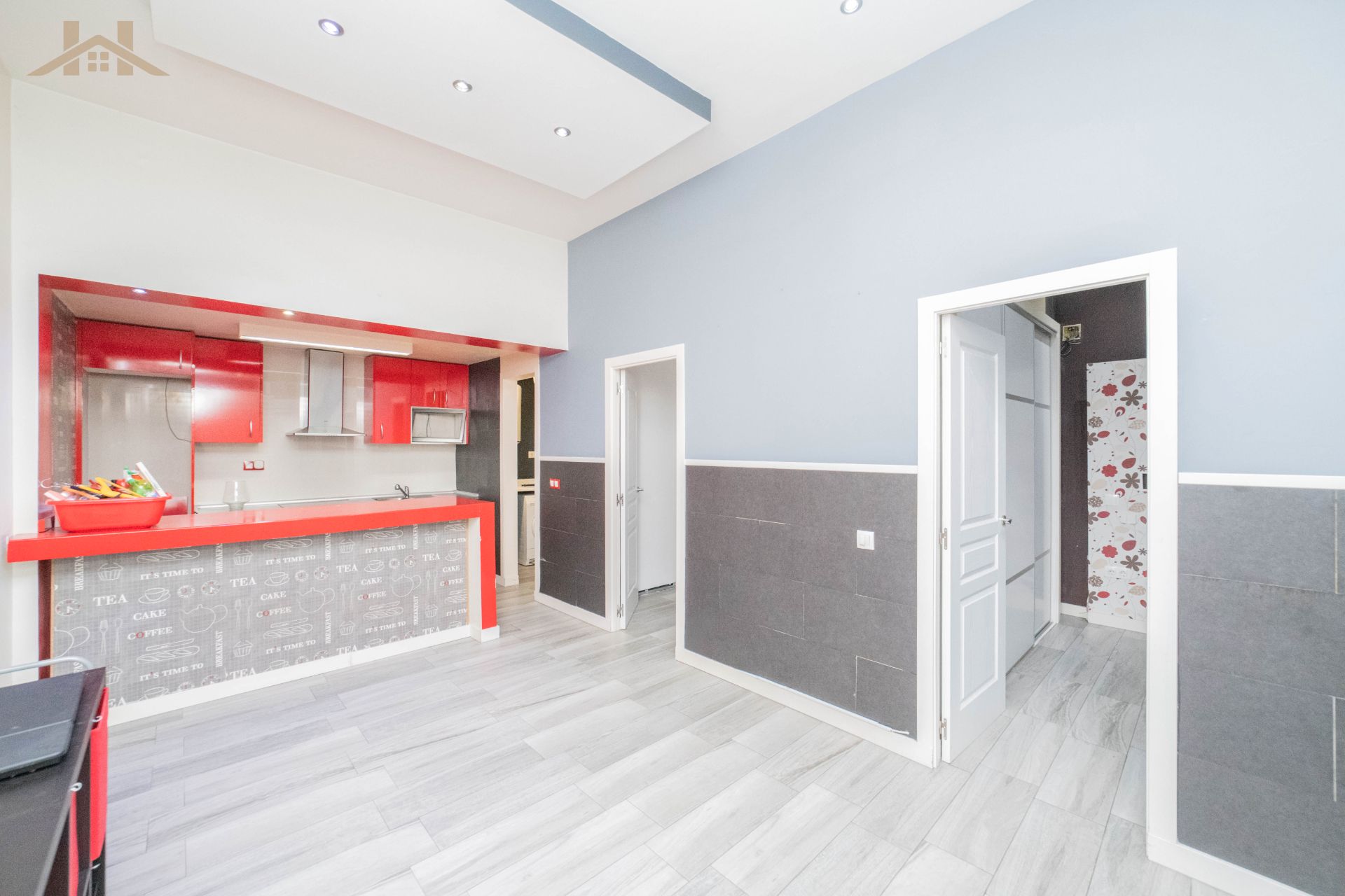 Kitchen of Flat for sale in Móstoles  with Parquet flooring, Oven and Washing machine