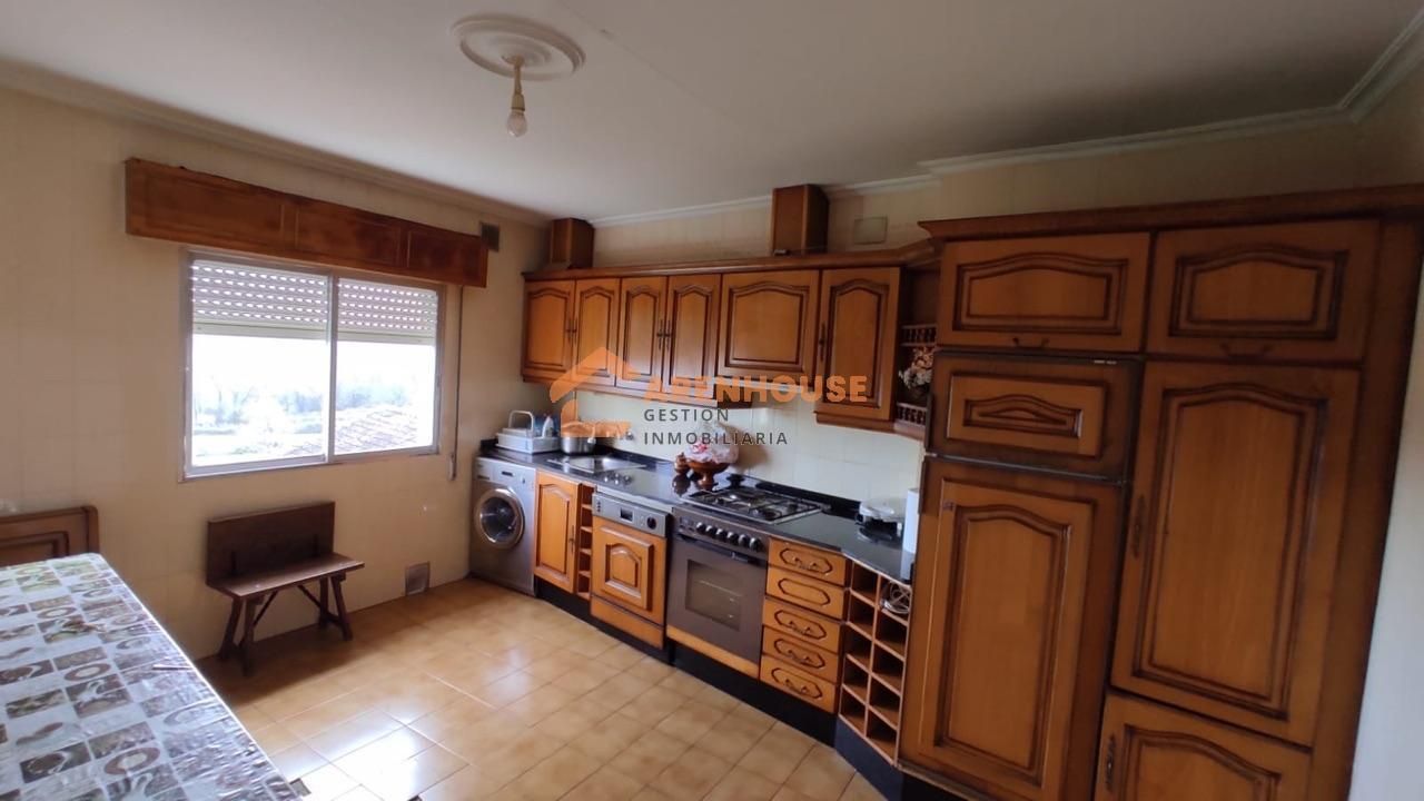 Kitchen of Flat for sale in Amoeiro  with Terrace, Furnished and Balcony