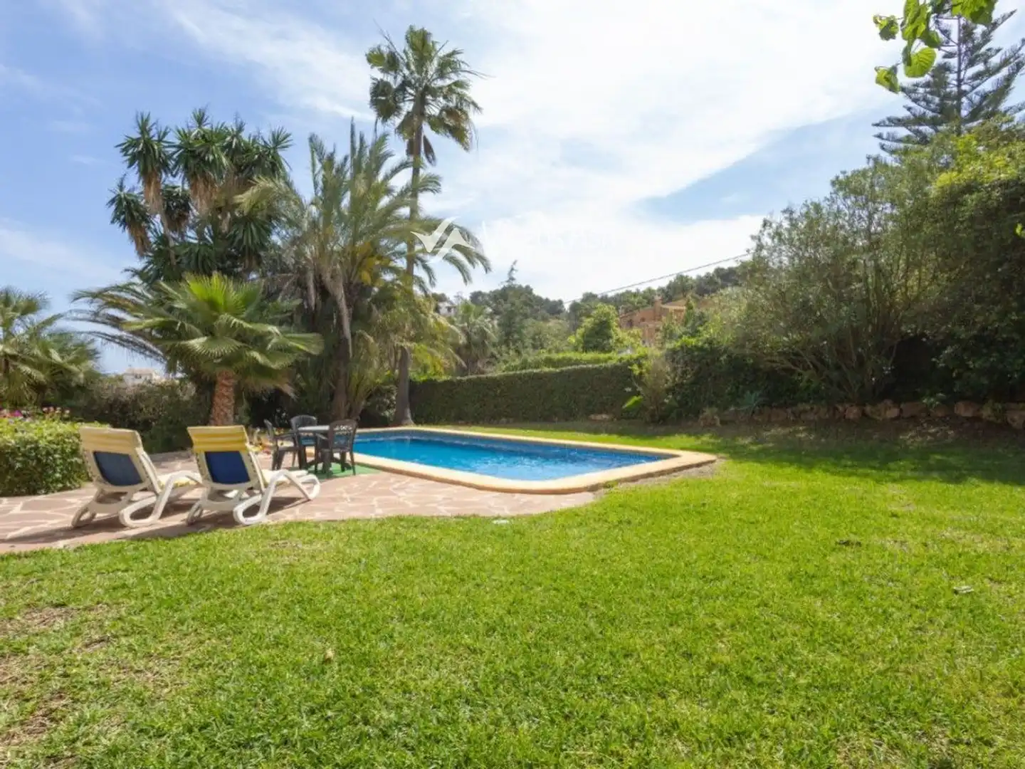 Jardí de Casa o xalet en venda en Jávea / Xàbia amb Aire condicionat, Terrassa i Traster