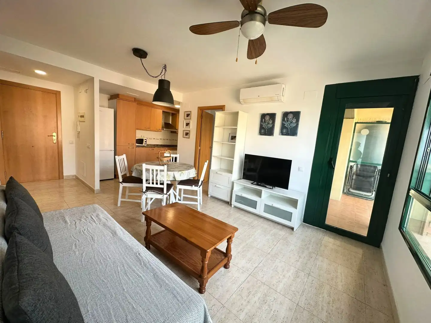 Sala de estar de Apartamento de alquiler en Puerto