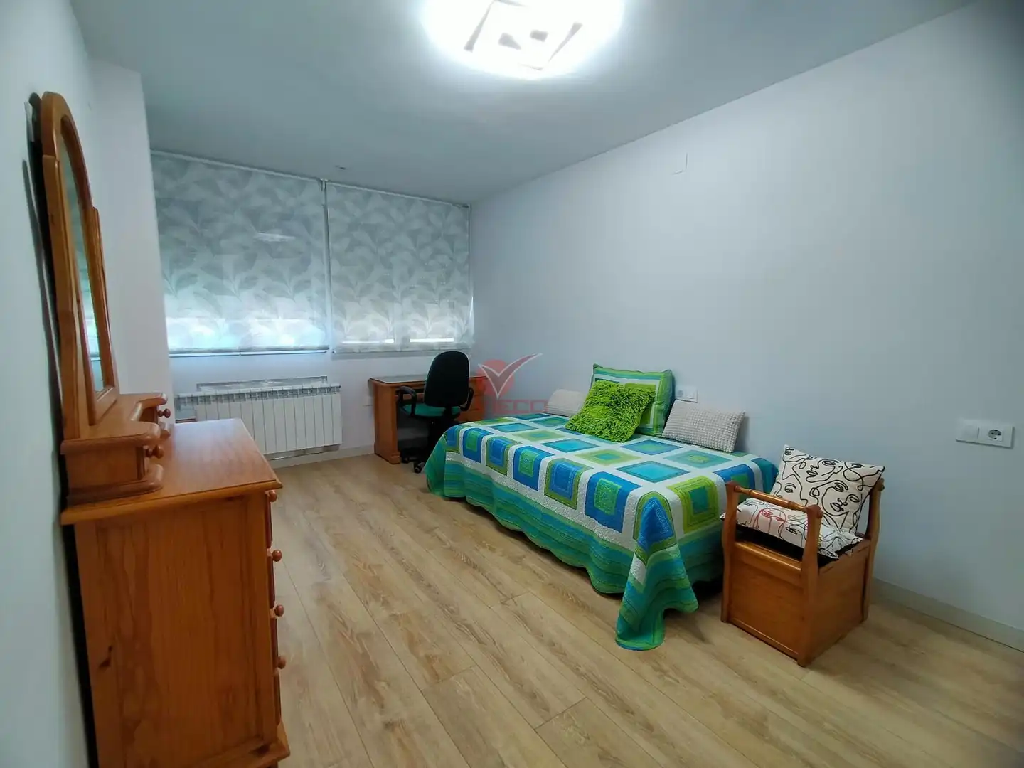 Schlafzimmer von Wohnung zur Miete in Cuenca mit Heizung, Terrasse und Möbliert