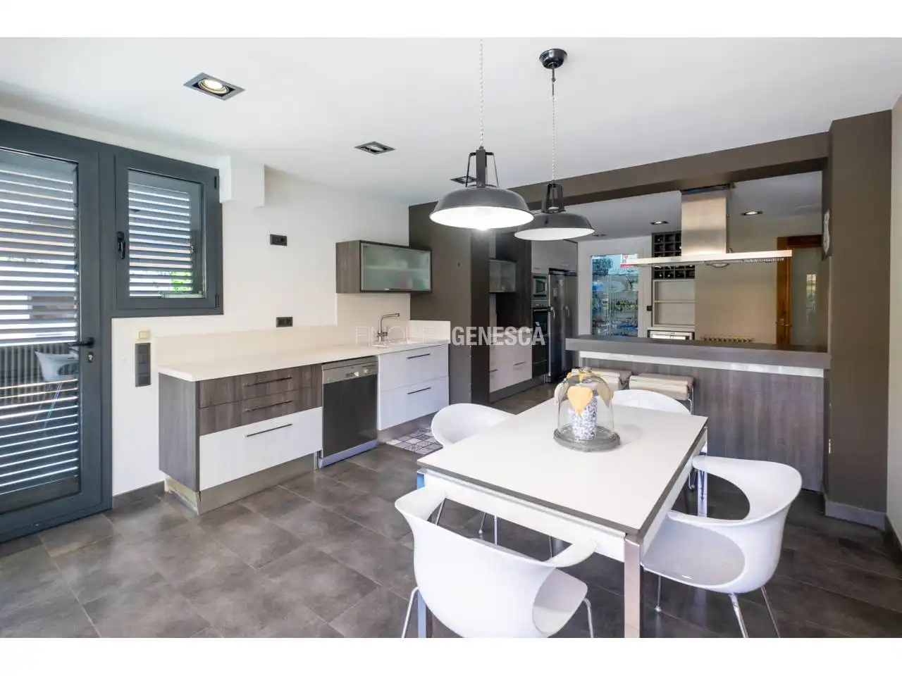 Cocina de Casa o chalet en venta en Matadepera con Calefacción, Jardín privado y Parquet
