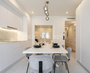 Dining room of Apartment to rent in  Valencia Capital  with Air Conditioner, Heating and Parquet flooring