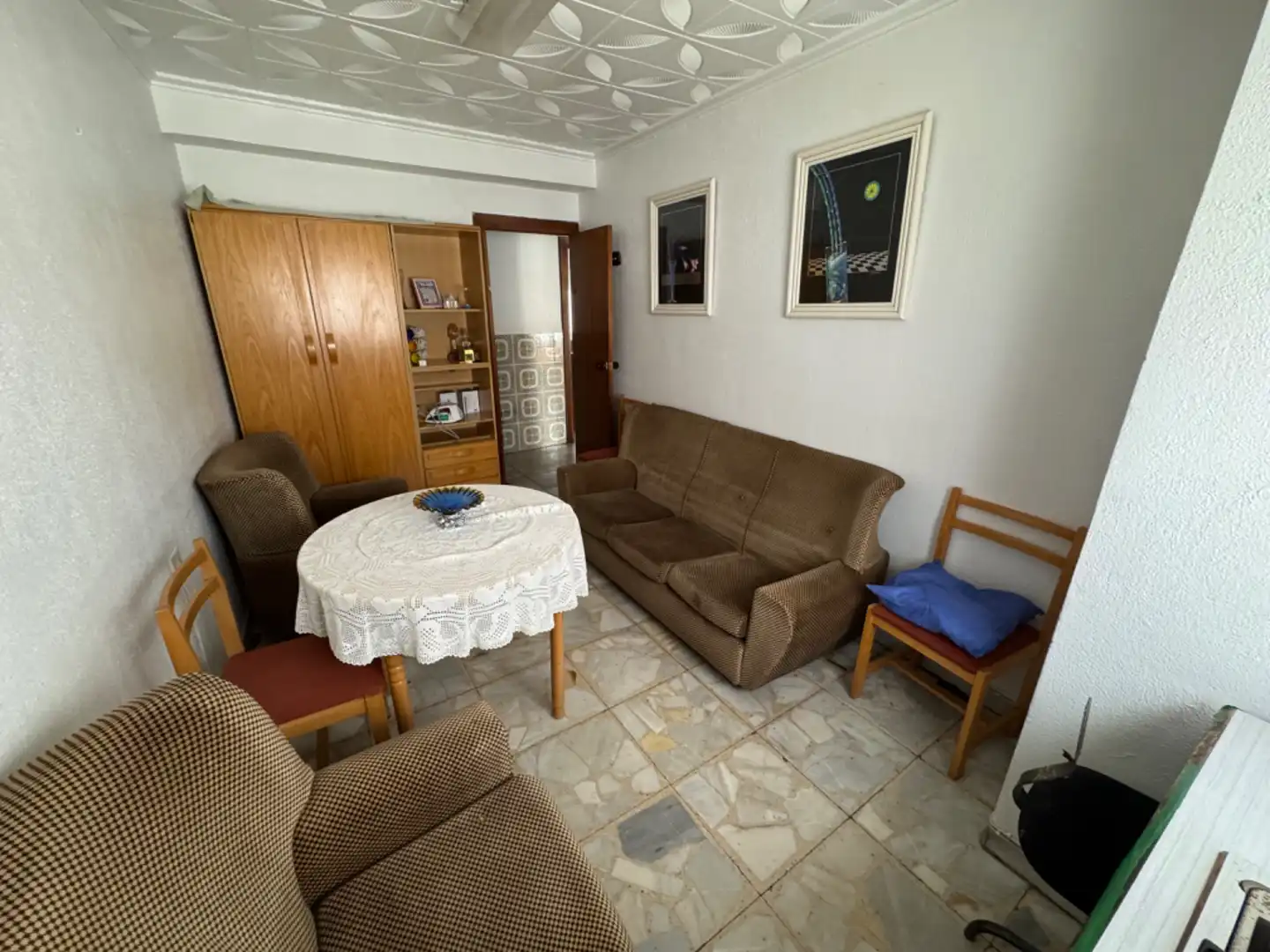 Living room of Detached homes for sale in Villena  with Air Conditioner, Terrace and Storage room