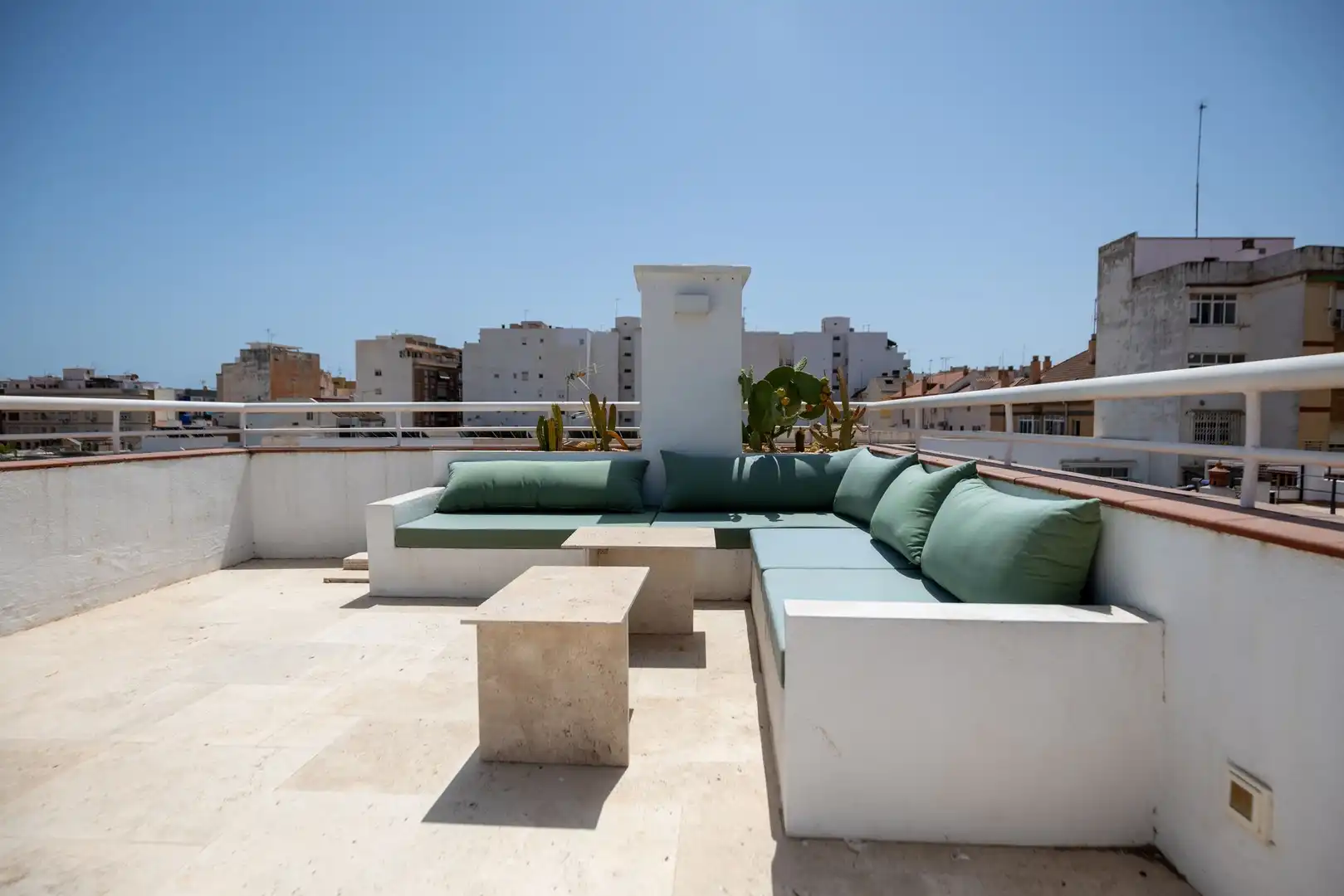 Terrace of Attic for rent in Málaga  with Terrace and Furnished