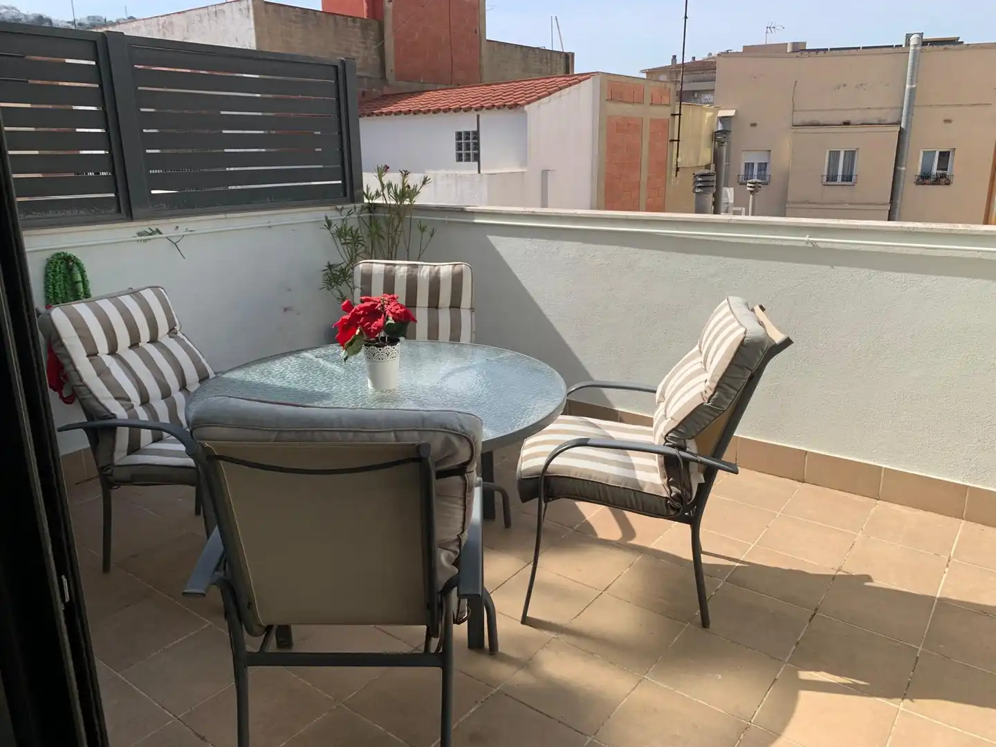 Terrace of Flat for sale in Roses  with Air Conditioner, Heating and Terrace