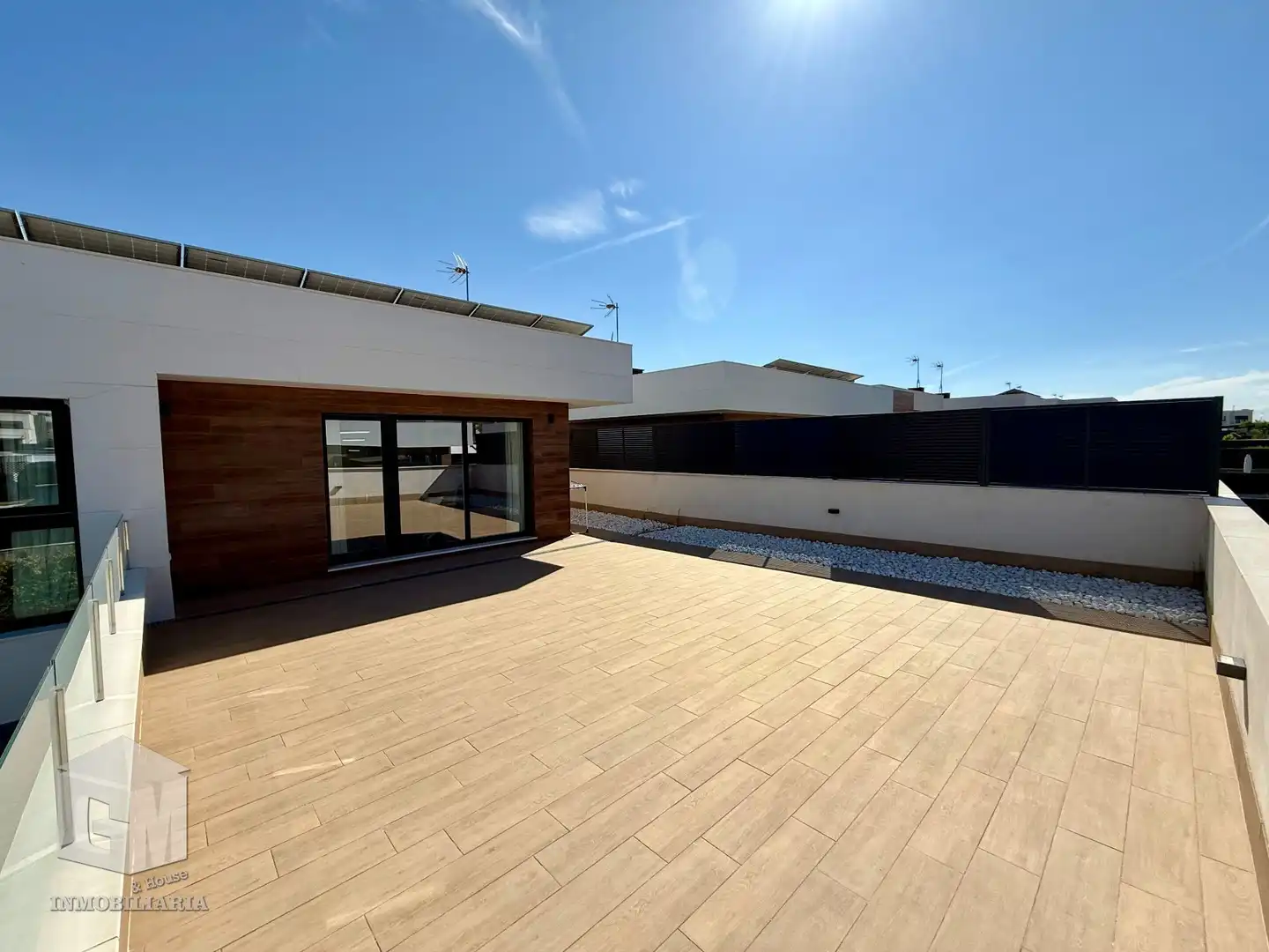 Terrassa de Casa adosada en venda en Villaviciosa de Odón amb Calefacció, Jardí privat i Terrassa