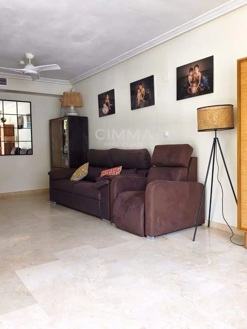 Living room of Houses for sale in L'Alfàs del Pi  with Heating, Private garden and Terrace