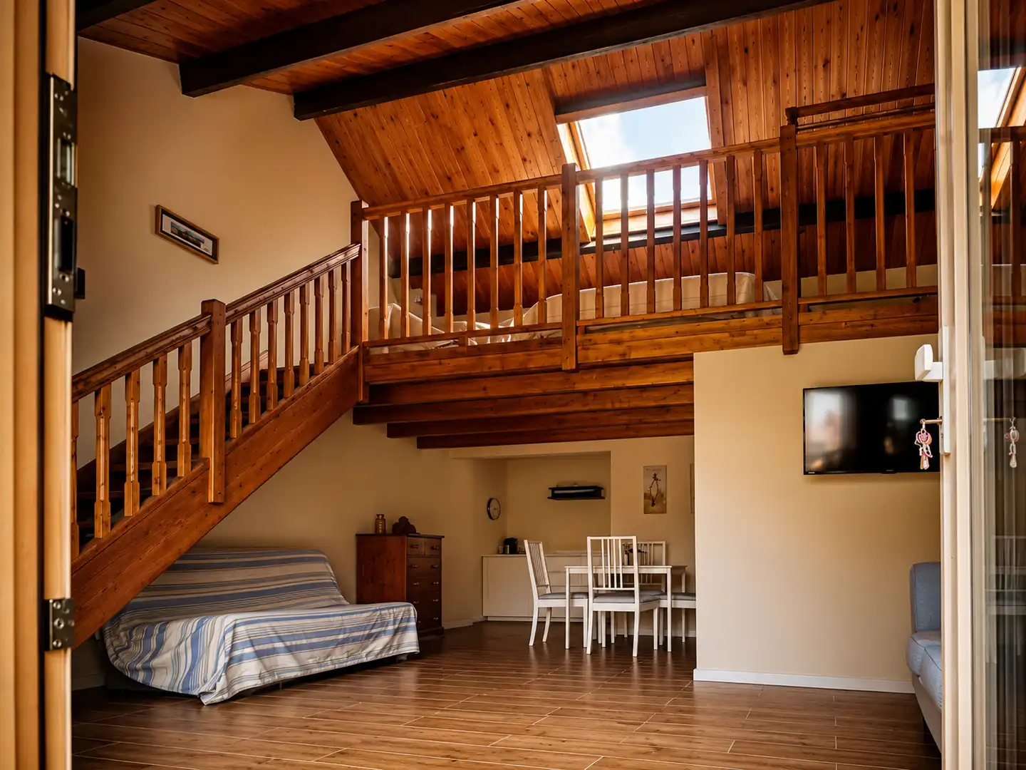 Wohnzimmer von Wohnung zur Miete in Piélagos mit Terrasse, Möbliert und Ofen