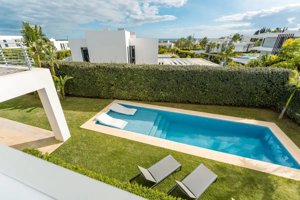 Terrassa de Casa o xalet de lloguer en Estepona