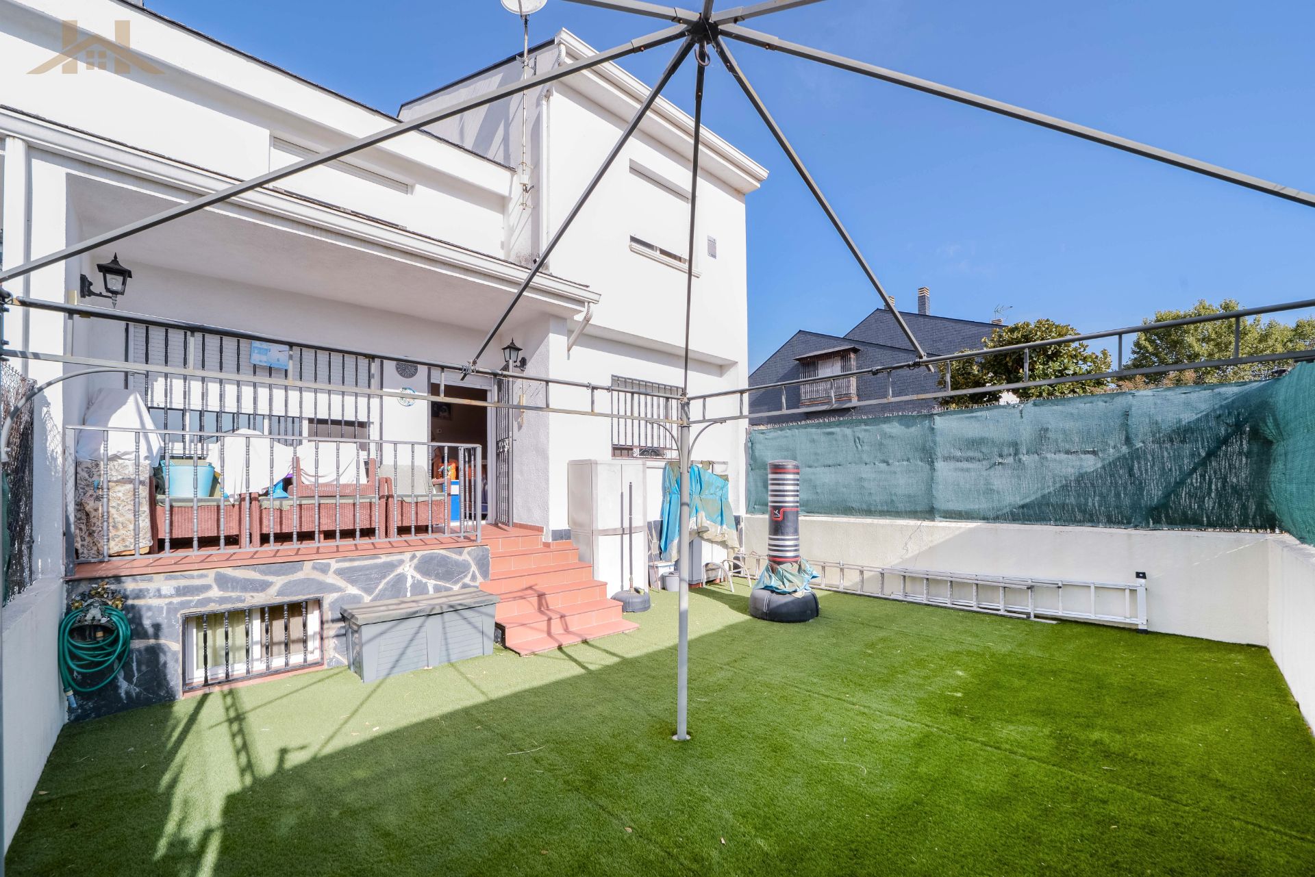 Terrace of Single-family semi-detached for sale in San Martín de Valdeiglesias  with Heating and Private garden