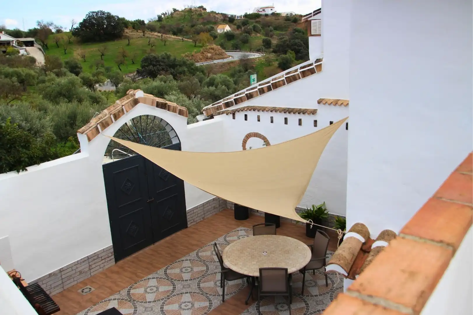 Terrace of Houses for sale in Guaro  with Air Conditioner, Heating and Private garden