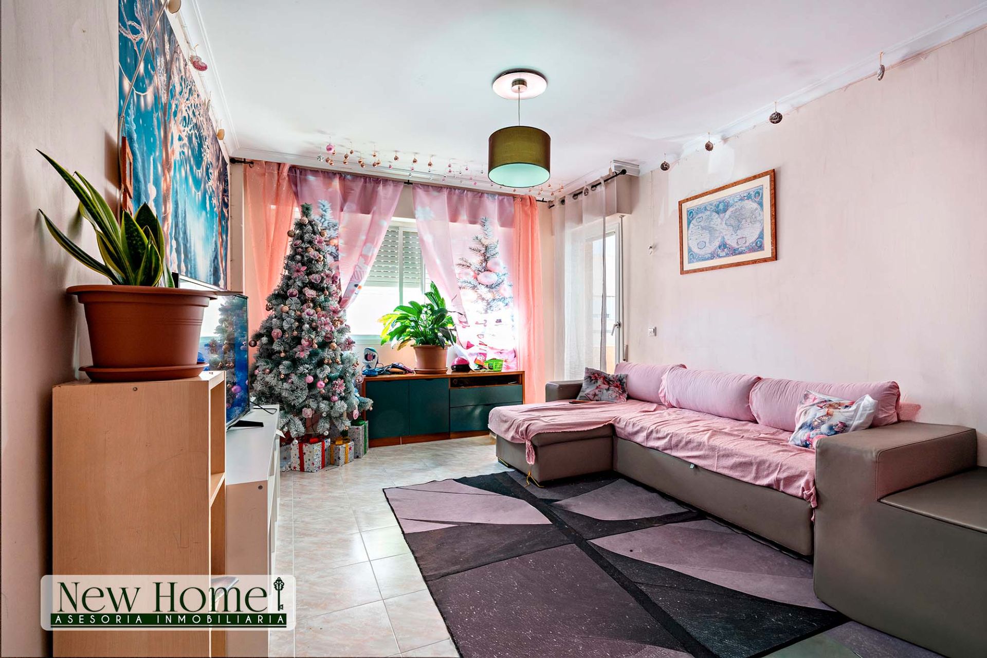 Sala d'estar de Pis en venda en Roquetas de Mar amb Terrassa