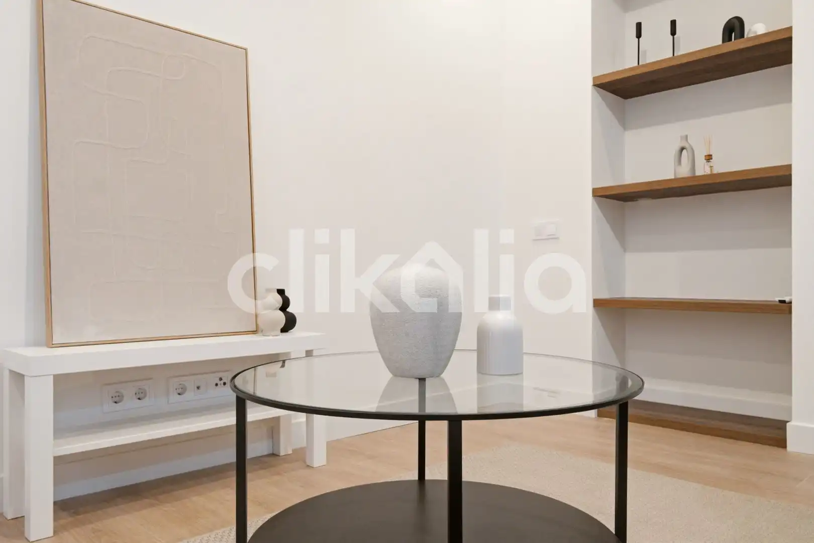 Sala d'estar de Pis en venda en Madrid amb Aire condicionat i Calefacció