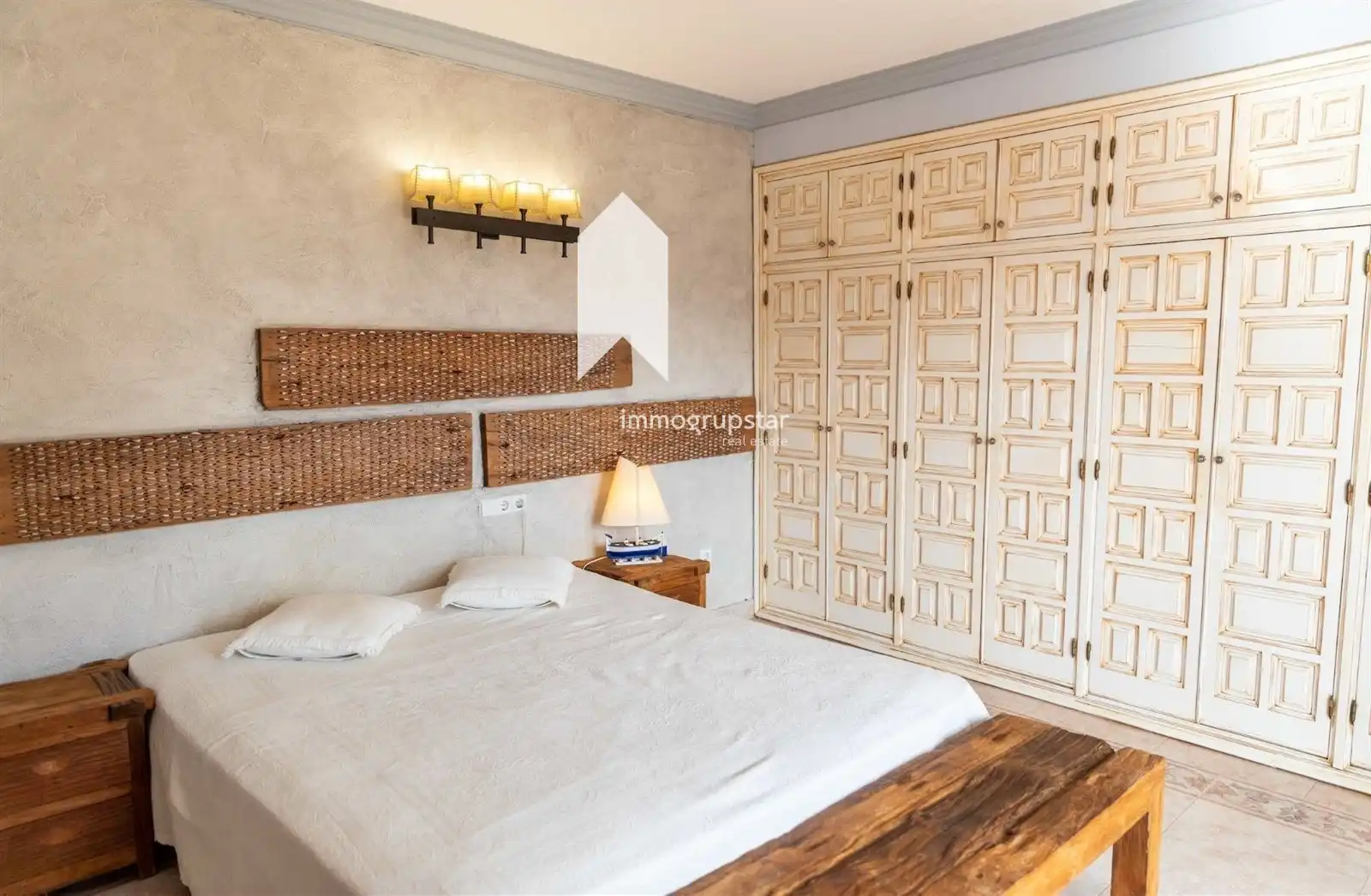 Bedroom of Houses for sale in Calonge i Sant Antoni  with Heating, Terrace and Swimming Pool