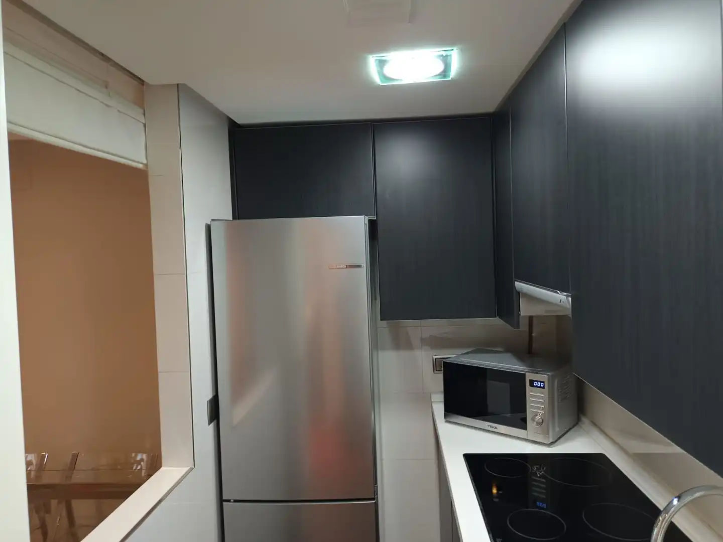 Cocina de Piso de alquiler en Albacete con Aire acondicionado, Calefacción y Parquet
