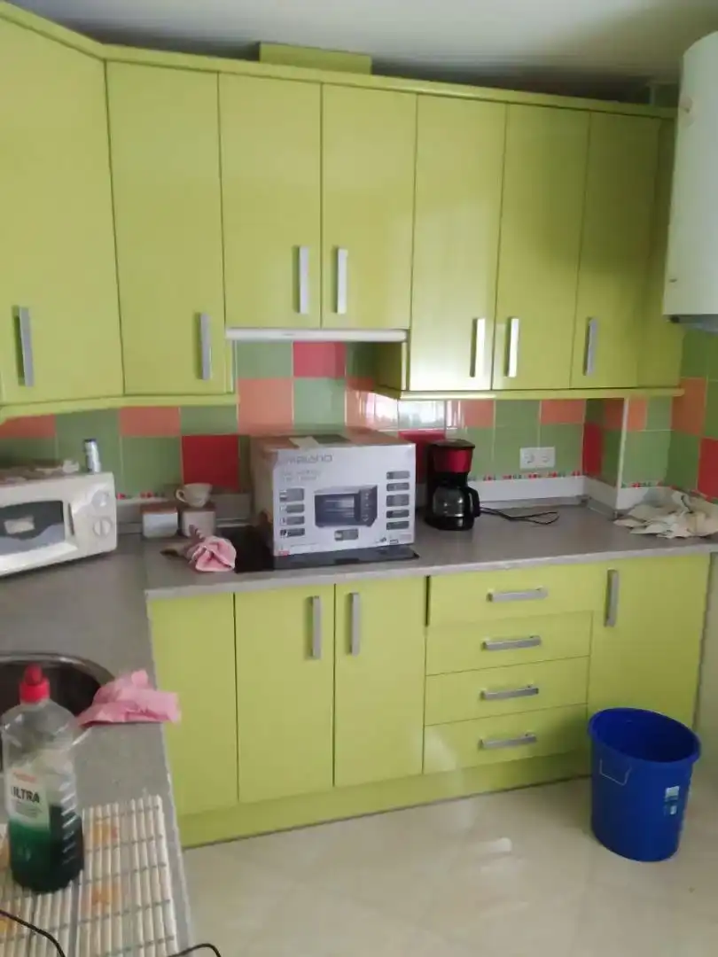 Cuina de Dúplex de lloguer en Badajoz Capital amb Aire condicionat i Balcó