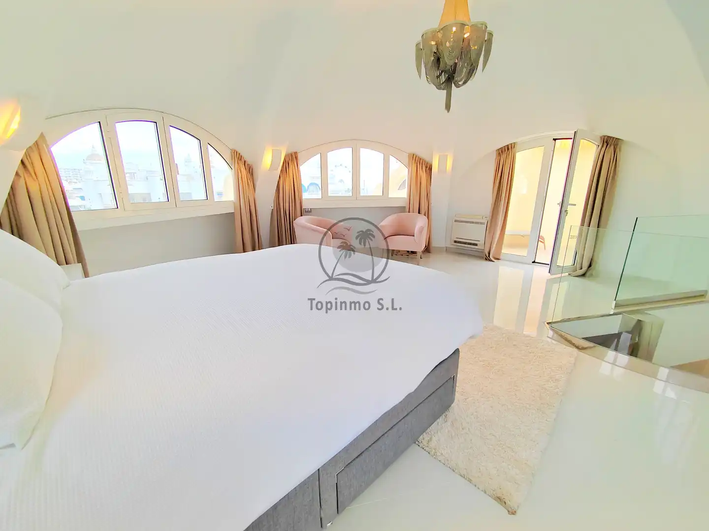 Bedroom of Duplexes for sale in Benalmádena  with Air Conditioner, Heating and Terrace