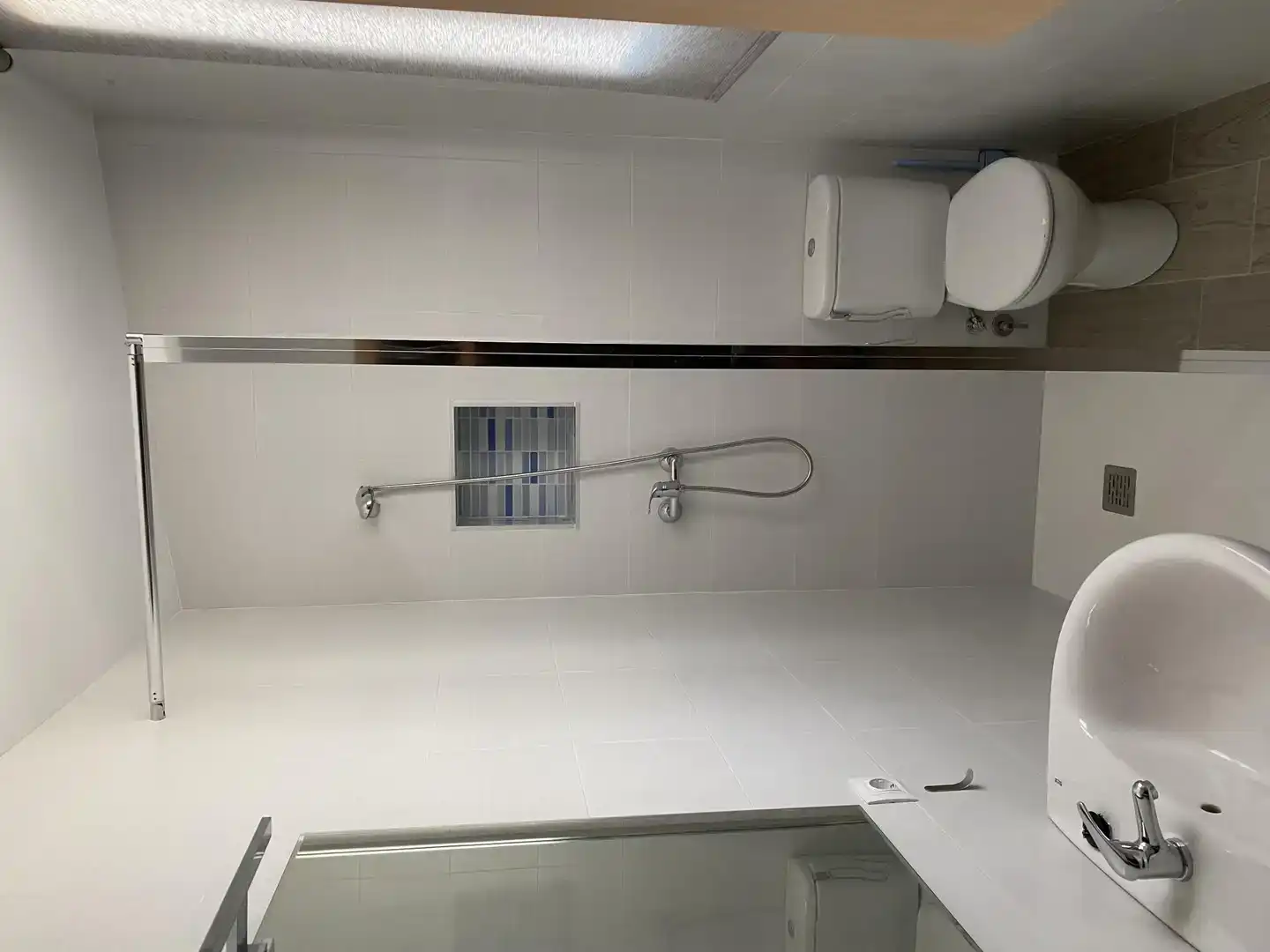Badezimmer von Wohnung zur Miete in La Solana   mit Klimaanlage