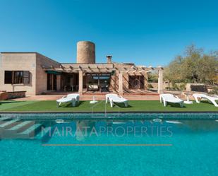 Vista exterior de Finca rústica en venda en Felanitx amb Aire condicionat, Jardí privat i Terrassa