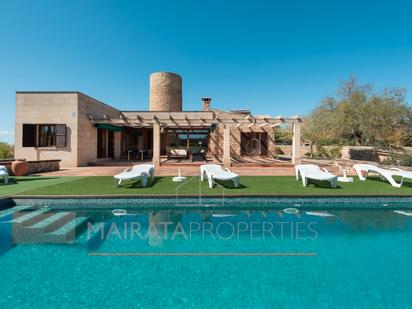 Vista exterior de Finca rústica en venda en Felanitx amb Aire condicionat, Jardí privat i Terrassa