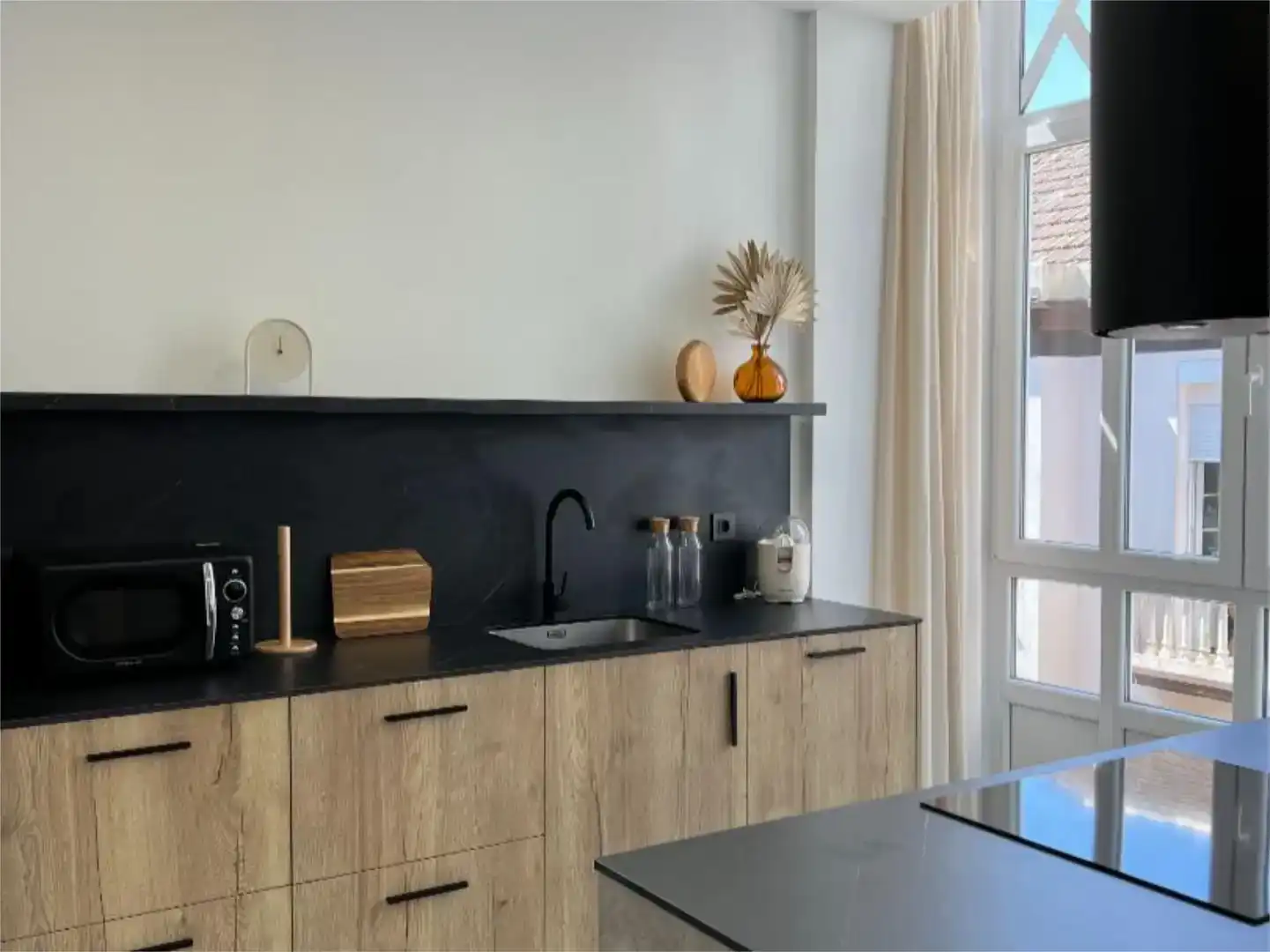 Küche von Wohnung zur Miete in Ferrol mit Balkon