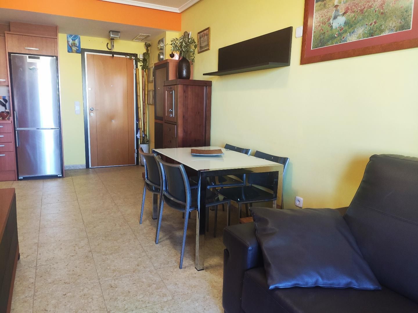 Menjador de Apartament en venda en Puçol amb Terrassa, Traster i Piscina